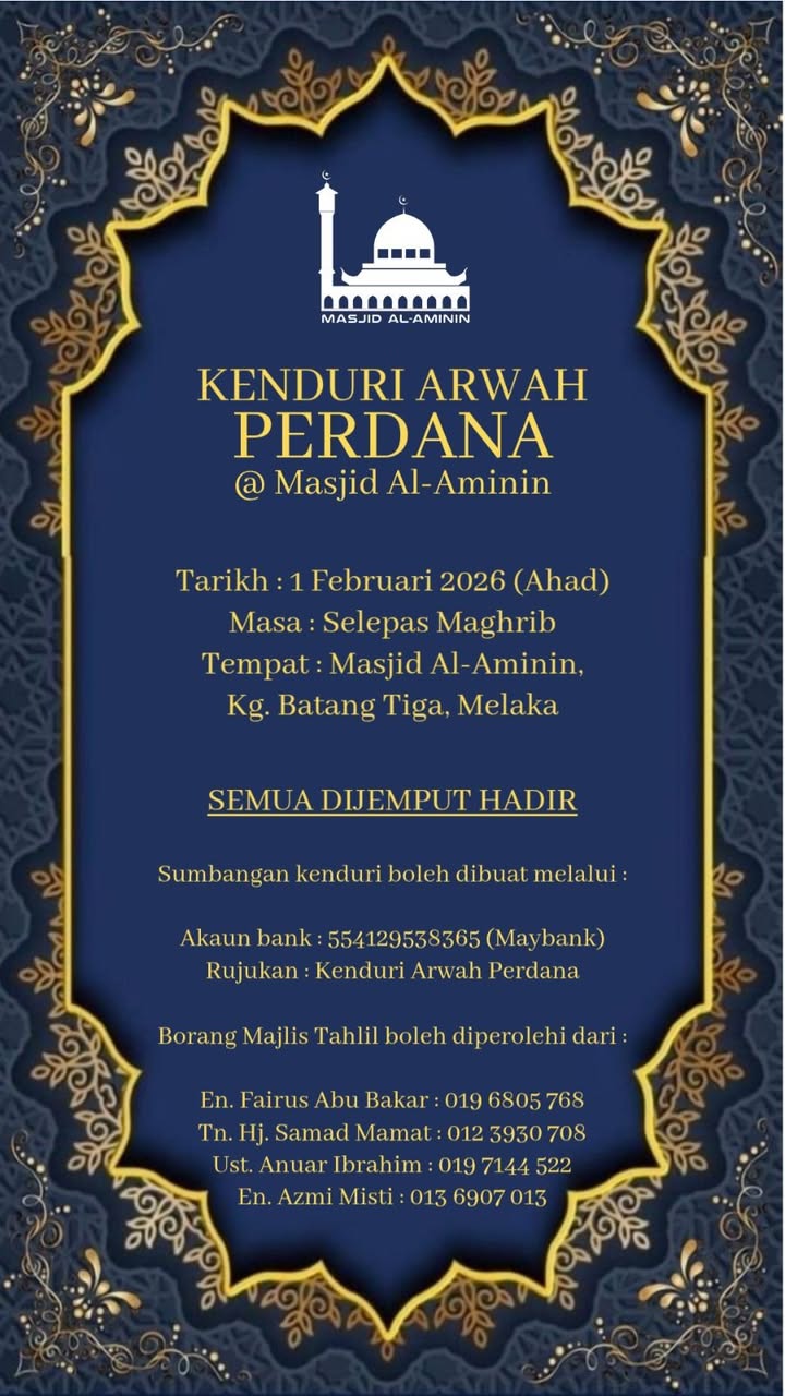 Assalamualaikum Wbt. 