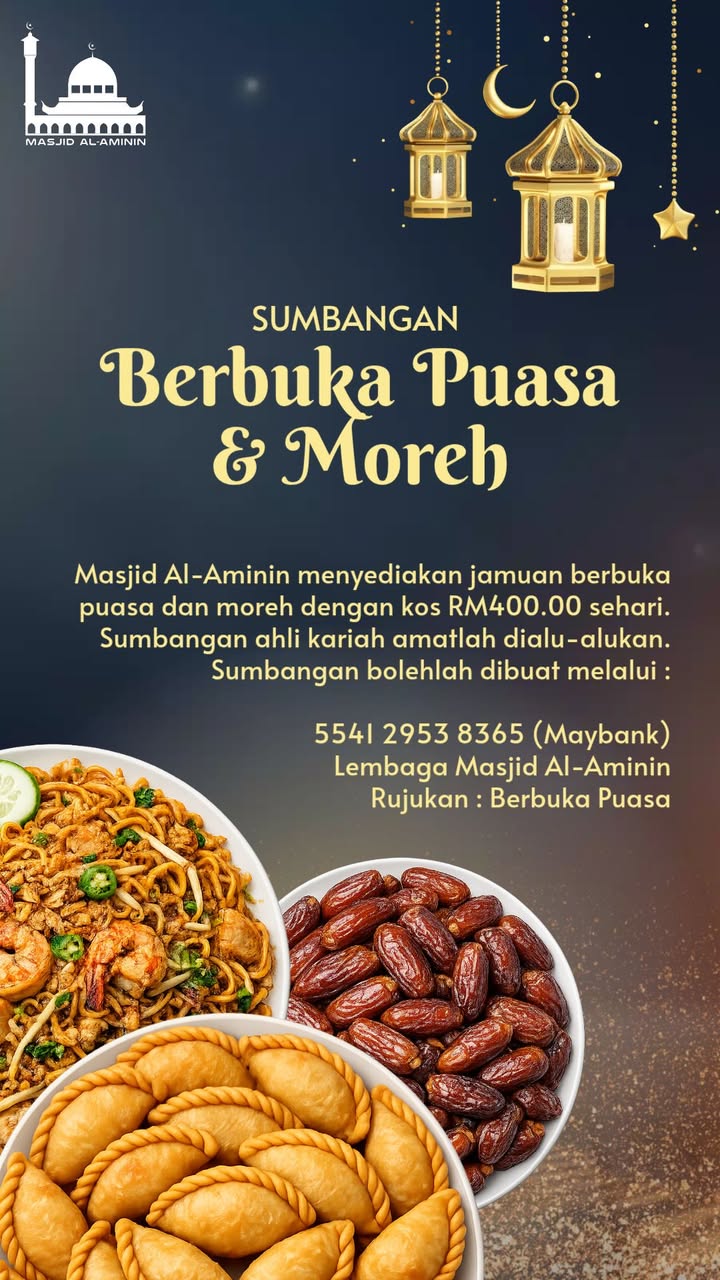 Sumbangan Berbuka Puasa & Moreh 