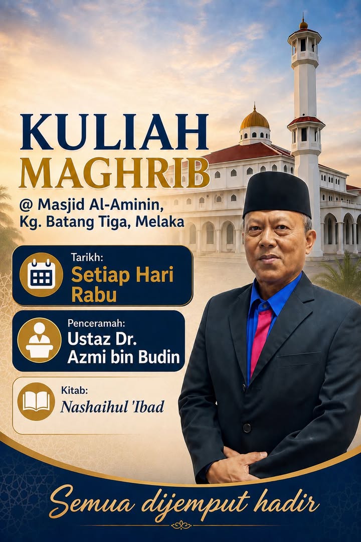 Jemputan Menghadiri Kuliah Maghrib 