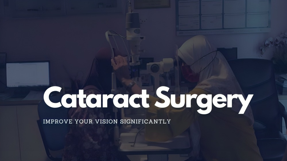 YOU HAVE CATARACT?