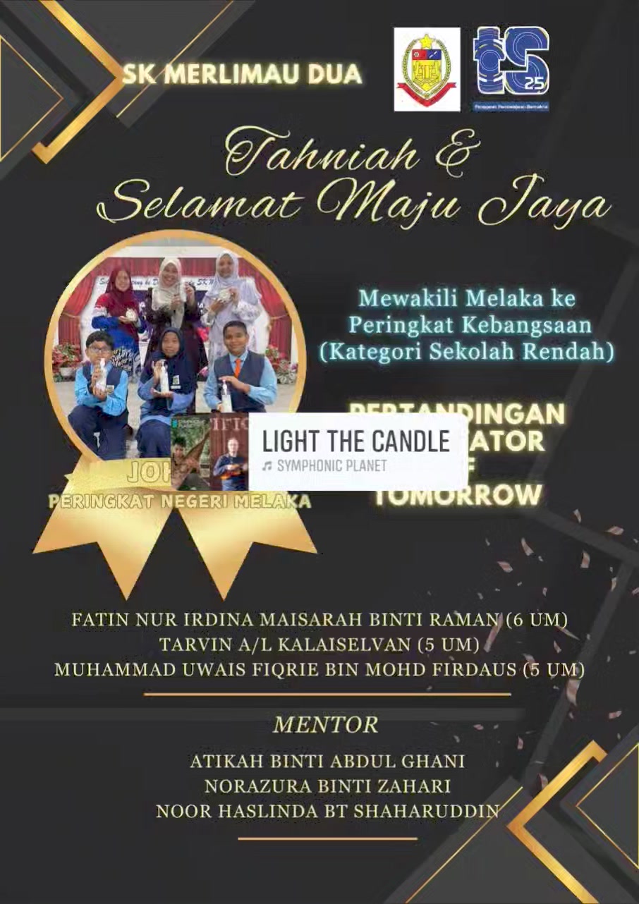 Seluruh Warga Sk Merlimau Dua Mendoakan Kejayaan Semerdu 