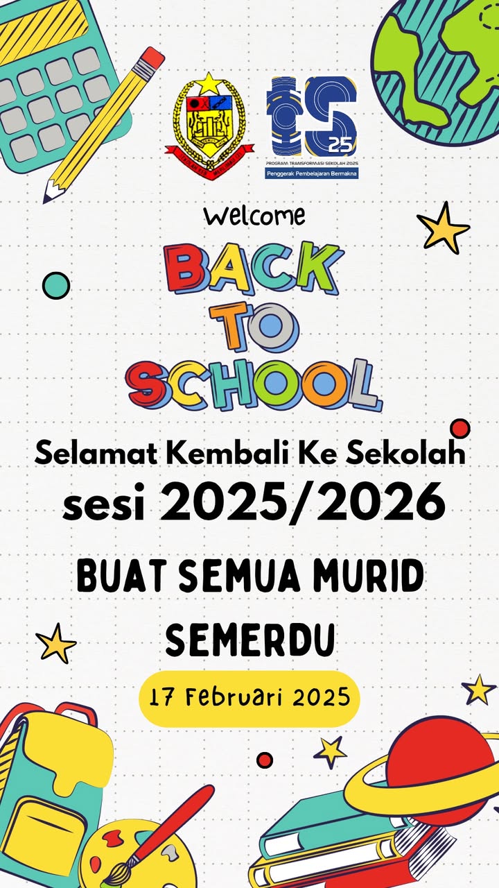 Hari Pertama Persekolahan Sesi 2025/2026 