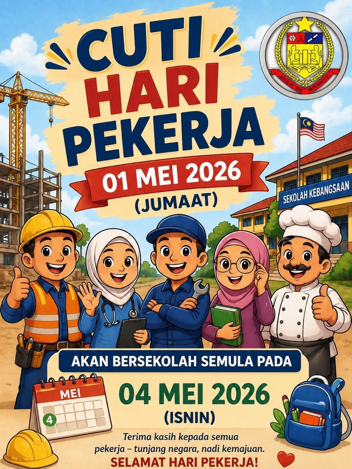 Makluman Cuti Sekolah Sempena  
