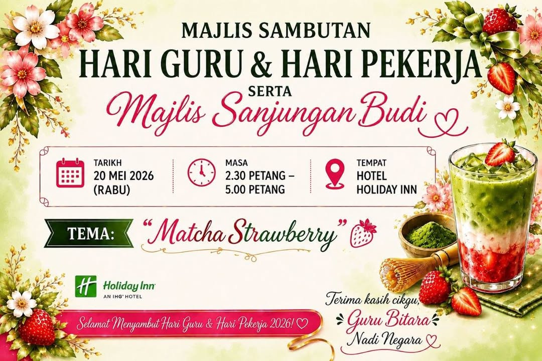 Majlis Sambutan Hari Guru & Hari Pekerja Serta 