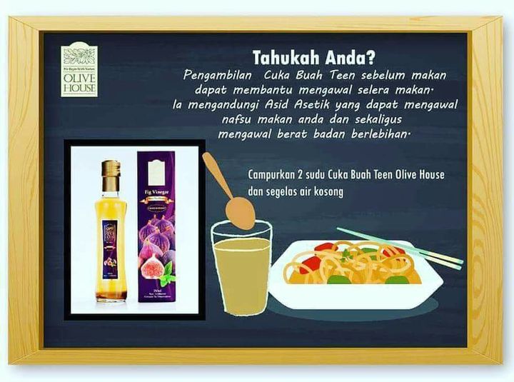 Cuka Buah Teen - Bagus Untuk Detox Dan 