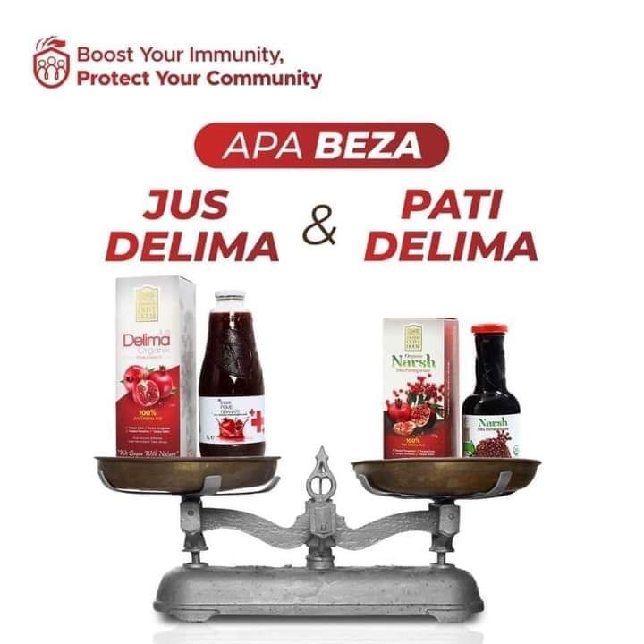 Apa Beza Jus Delima Dan Pati Delima? 