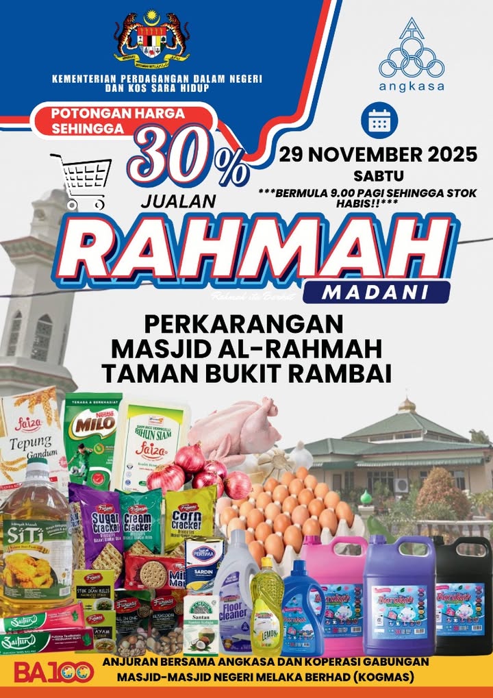 Jualan Rahmah Madani Kembali Lagi!   