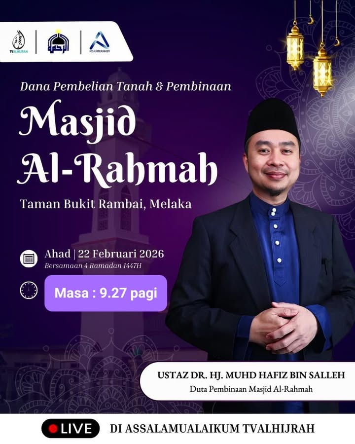 Jom Tonton Program Assalamualaikum Di Tv Hijrah, 22 