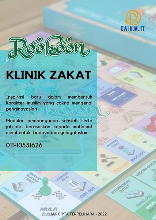 Jom Bangunkan Komuniti .. Klinik Zakat  