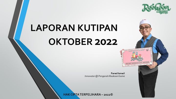 Laporan Kutipan Oktober 2022 