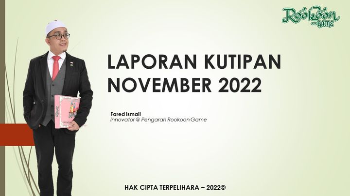 Laporan Kutipan November 2022  