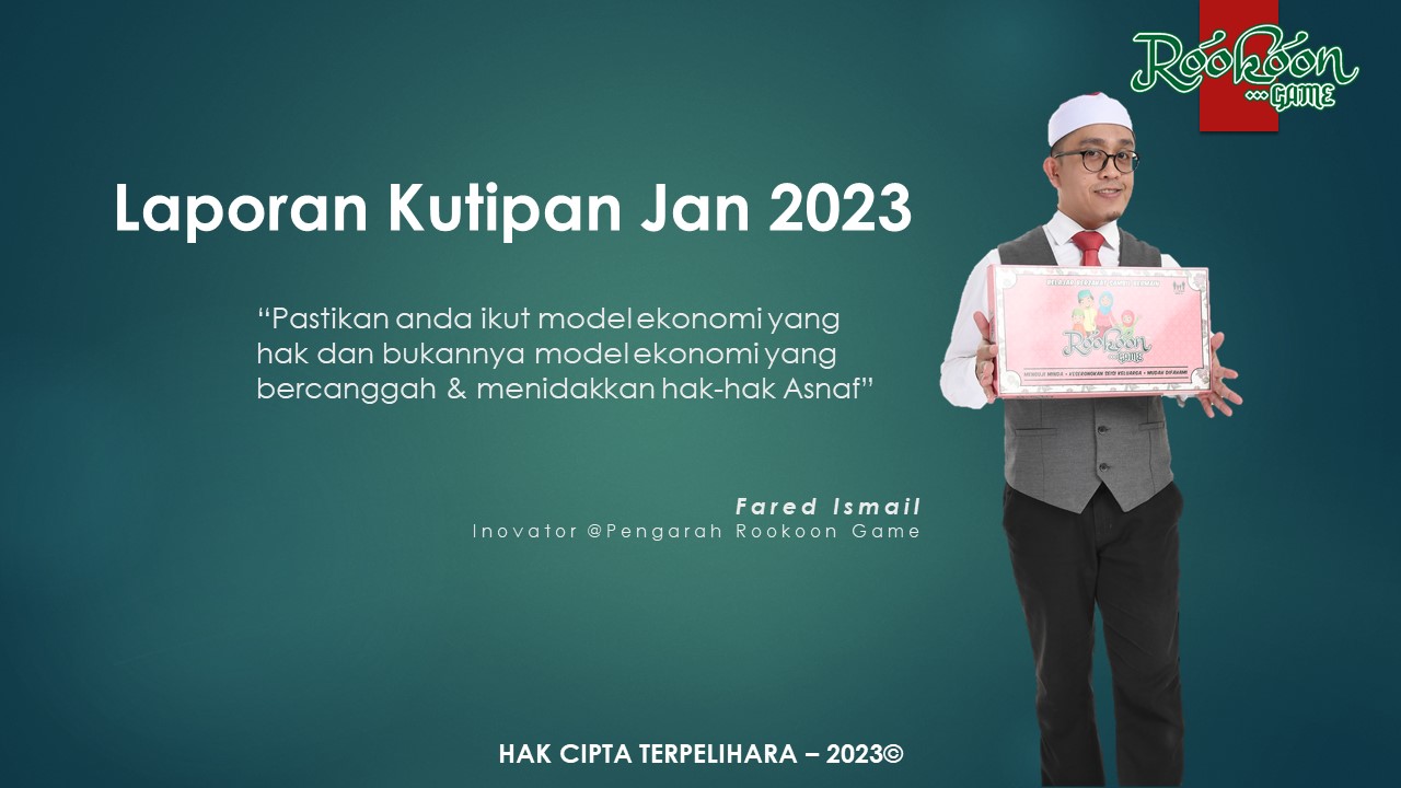 Laporan Kutipan Zakat January 2023 