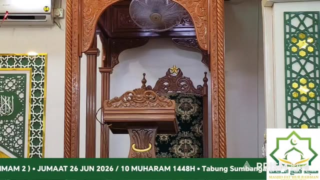 >> Live : Khutbah Jumaat 