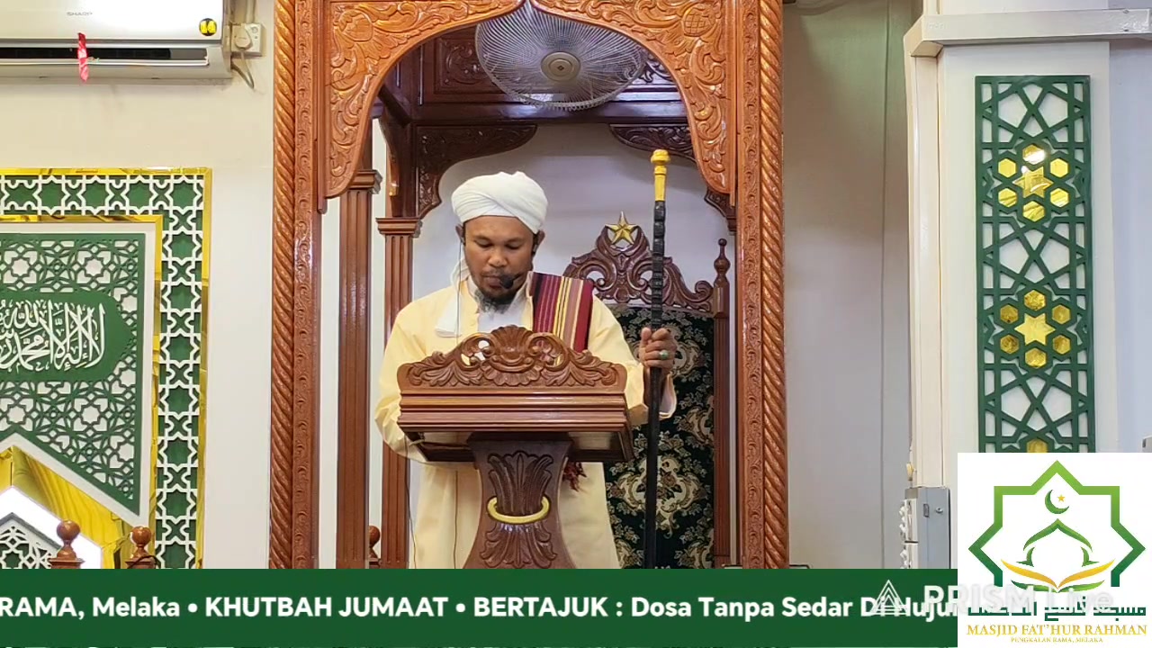 >> Live : Khutbah Jumaat 