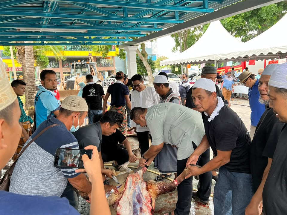 Program Korban Berkelompok Masjid Fathur Rahman, Pengkalan Rama 