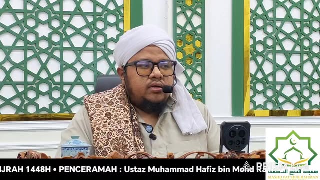 >> Live : Ceramah Khas Maal Hijrah 1448h 