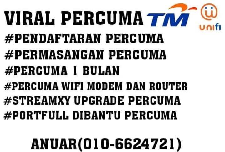 Jom!!! Cuba!!! Unifi Home 