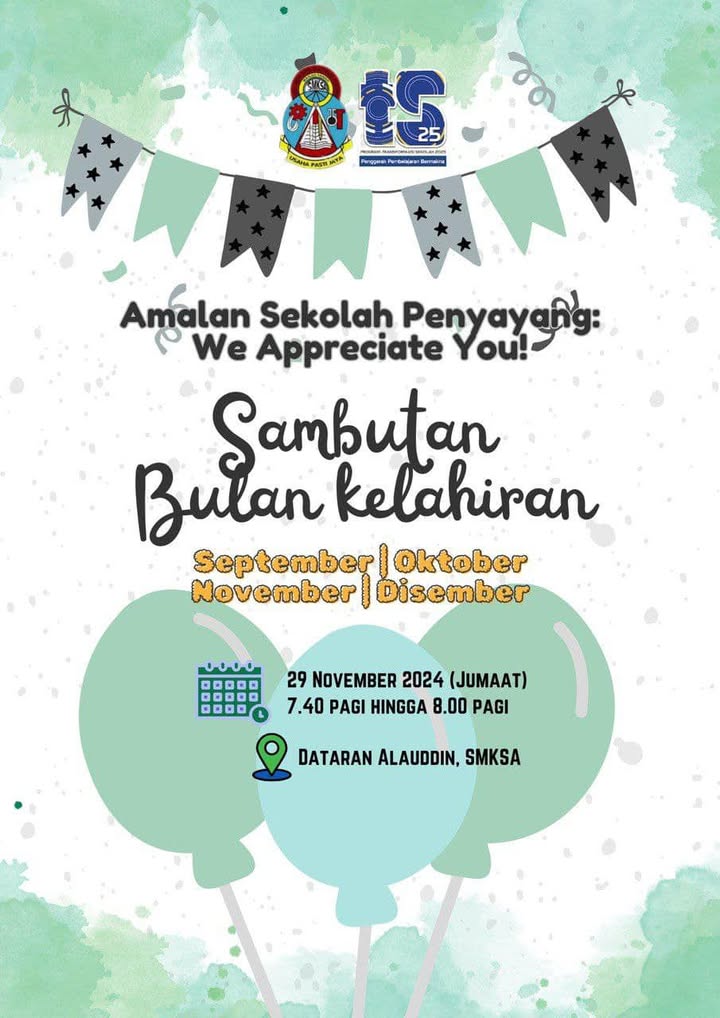 Amalan Guru Penyayang We Appreacite You Meraikan Kelahiran 