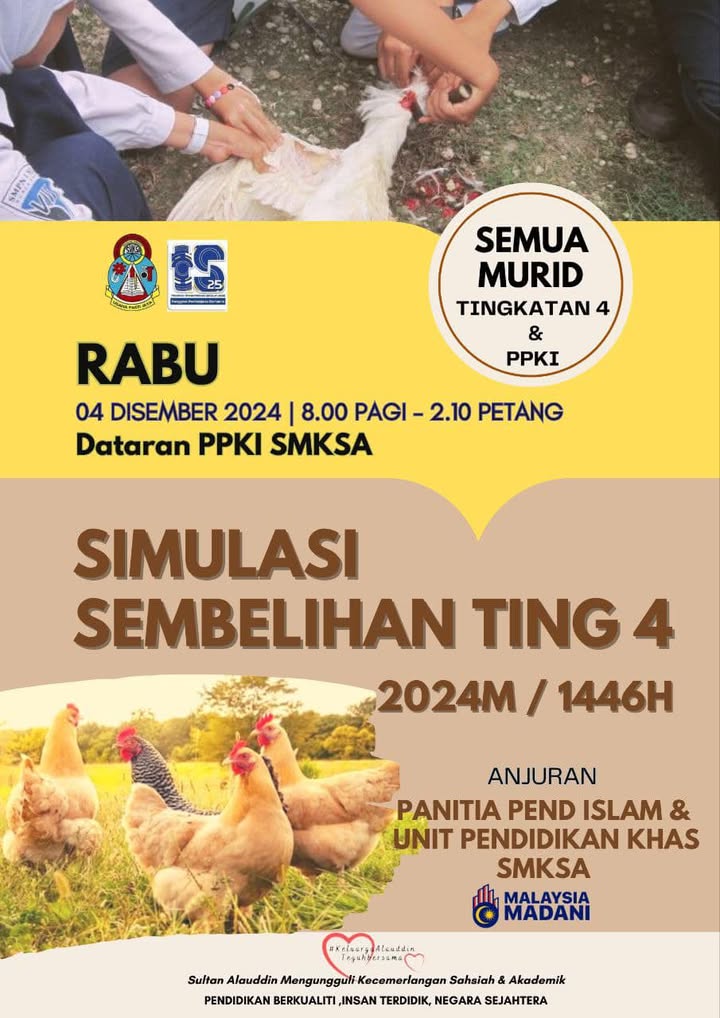 Simulasi Sembelihan Tingkatan 4 