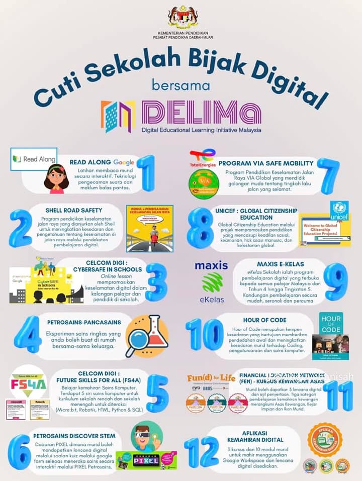 Program Cuti Sekolah Bijak Digital 