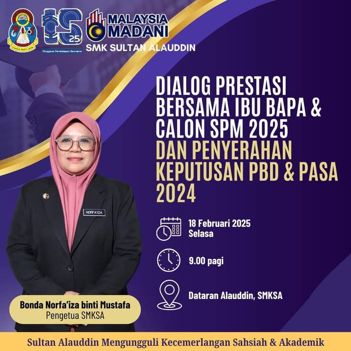 Dialog Prestasi Bersama Calon Spm & Penyerahan Keputusan 