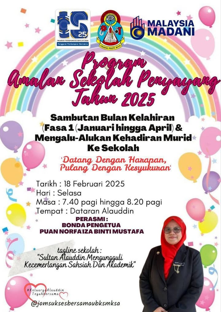 Program Amalan Sekolah Penyayang Tahun 2025 