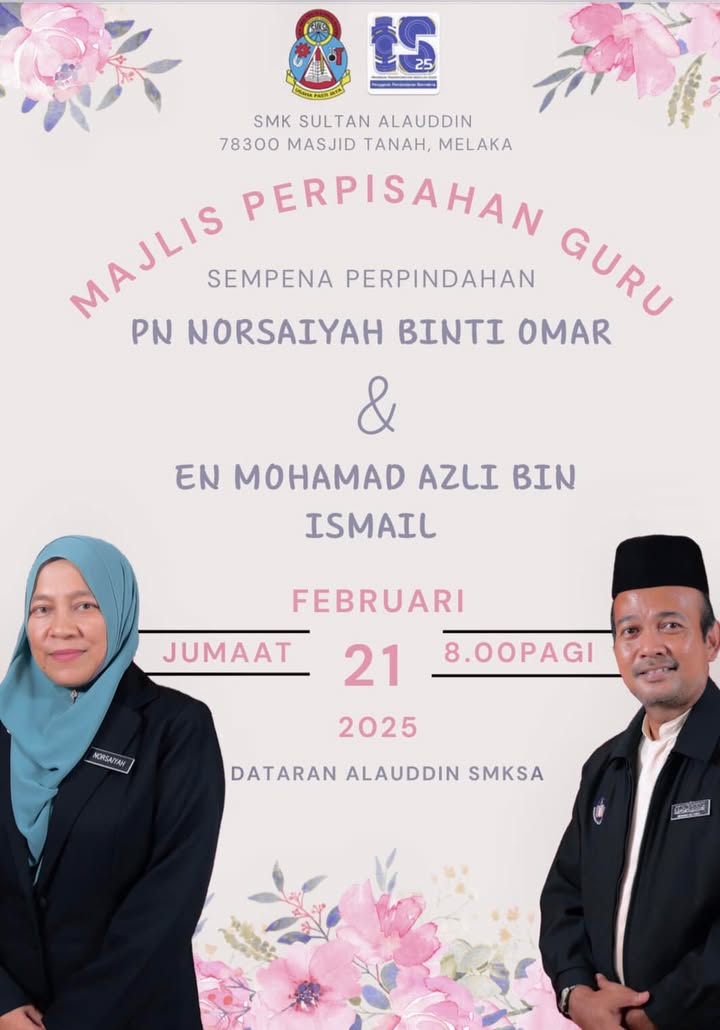 Majlis Perpisahan Cikgu Norsaiyah Omar Dan Cikgu Mohd 
