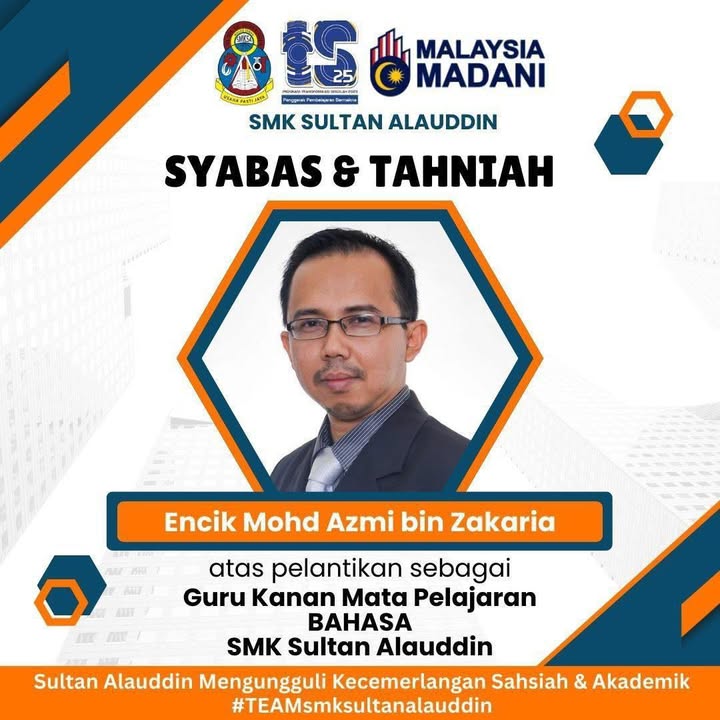 Selamat Datang Diucapkan Kepada En. Mohd Azmi Bin 