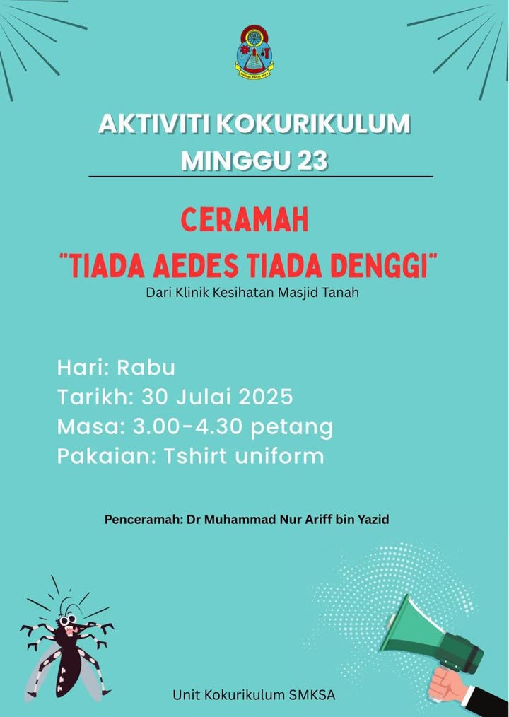 Ceramah Tiada Aedes Tiada Denggi 