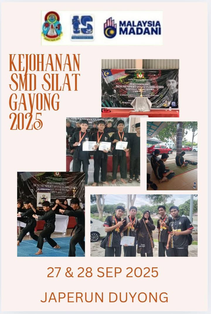Alhamdulillah. Peserta Silat Gayong Kita Telah Berjaya Mendapat 
