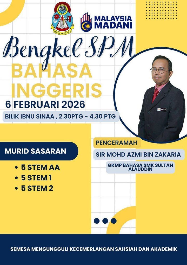 Bengkel Spm Bahasa Inggeris 