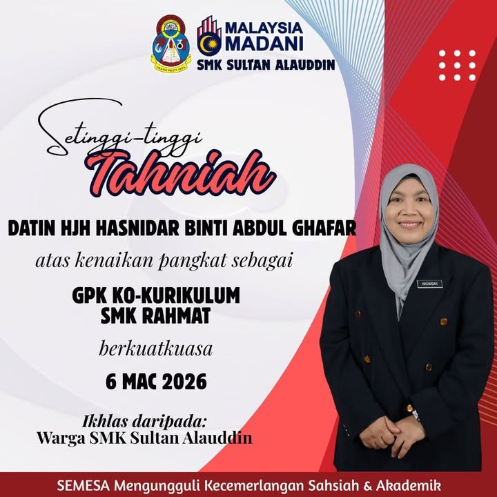 Tahniah Atas Kenaikan Pangkat❤ 