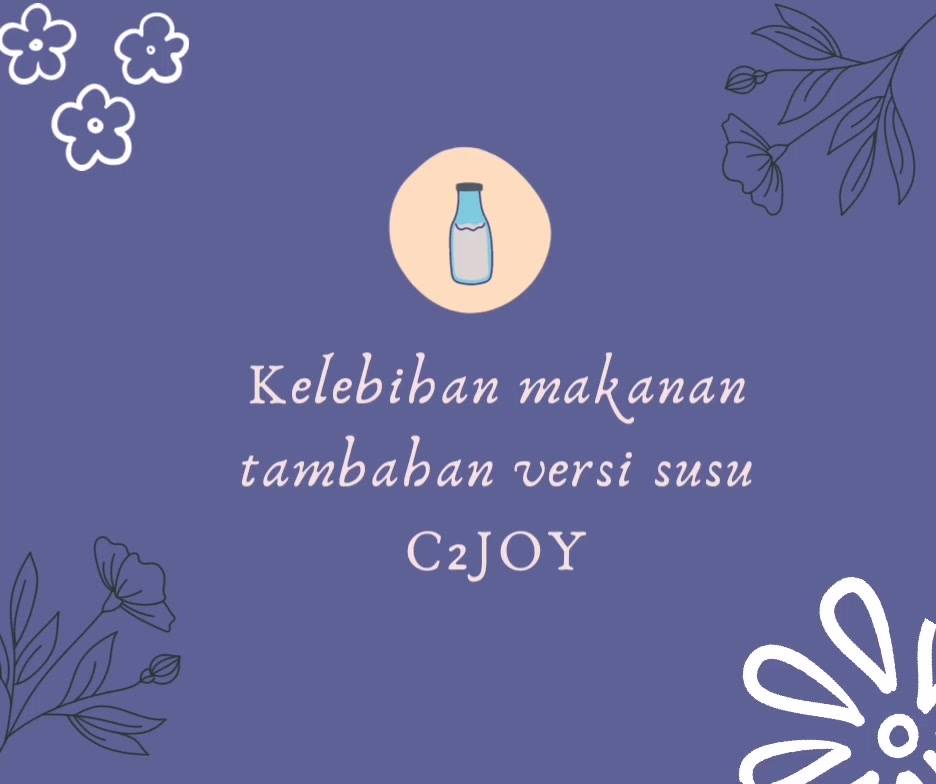 Susu C2joy Ialah Makanan Tambahan Apa Itu Makanan 