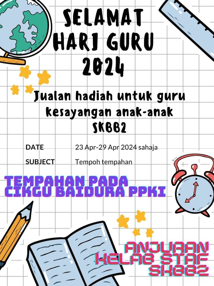 Jualan Sempena Hari Guru 