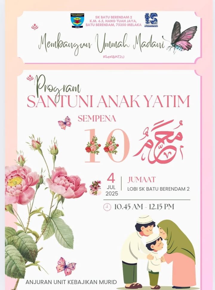 Program Santuni Anak Yatim Sempena 10 Muharam Program Santuni Anak Yatim Sempena 10 Muharam
