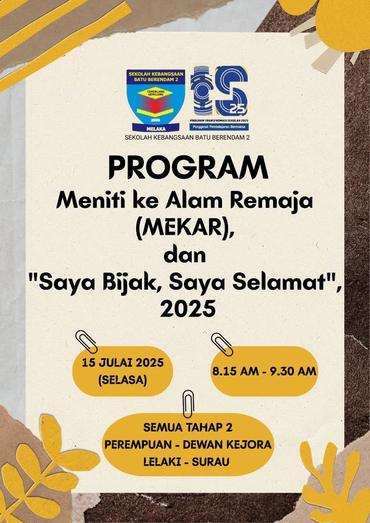Program Meniti Ke Alam Remaja (mekar) Dan “saya 