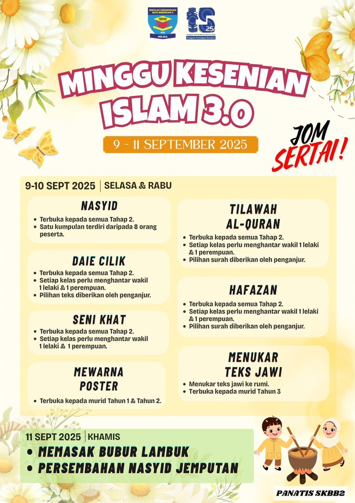 Minggu Kesenian Islam Anjuran Panatis Telah Muncul Lagi 
