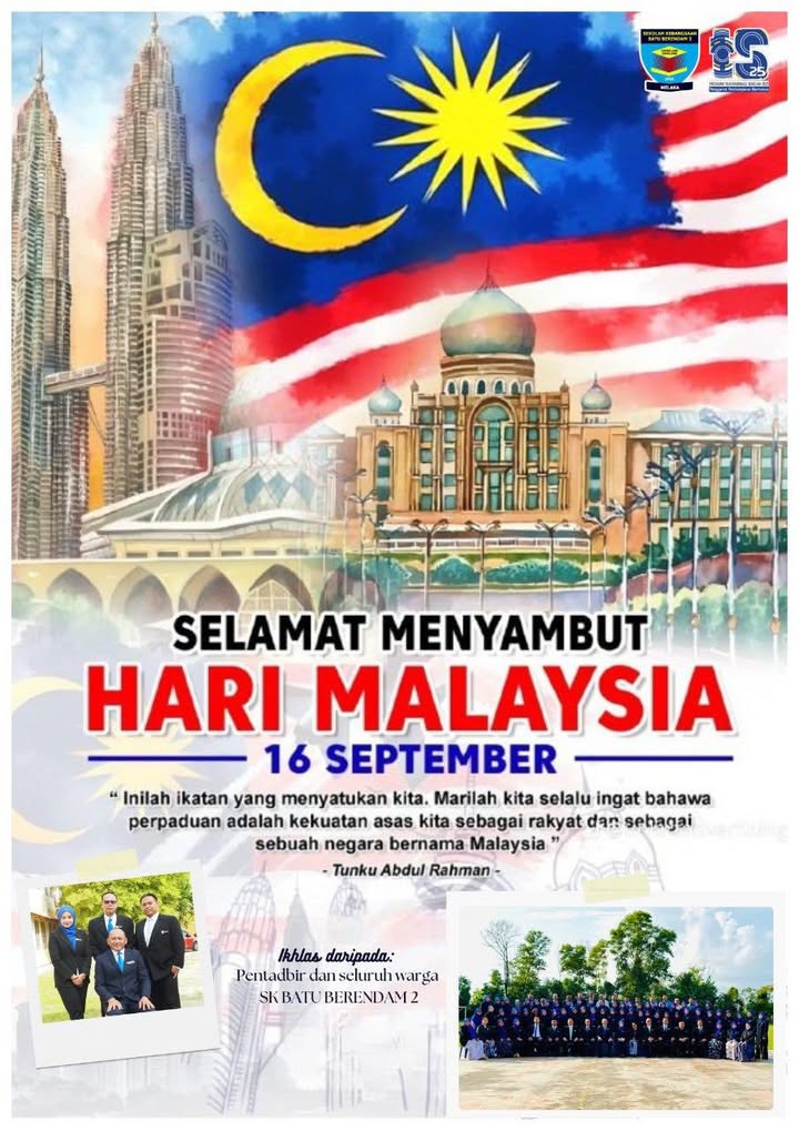Selamat Menyambut Hari Malaysia ✨ 