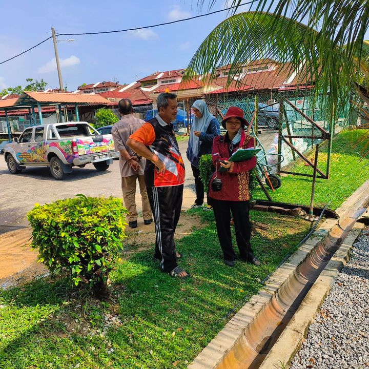 Lawatan Tapak Projek Hidroponik Oleh Jabatan Pertanian Melaka. 