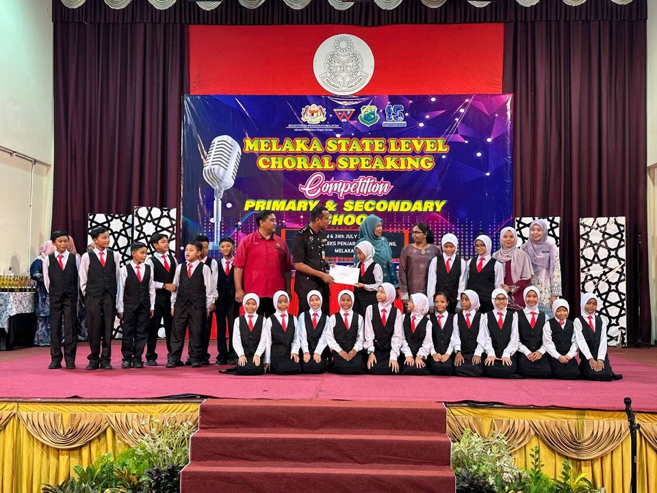 Tahniah Kepada Pasukan Choral Speaking Top 5. Terima 