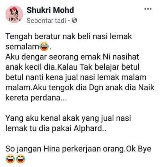 Tak Cantik Ckap Camni. 