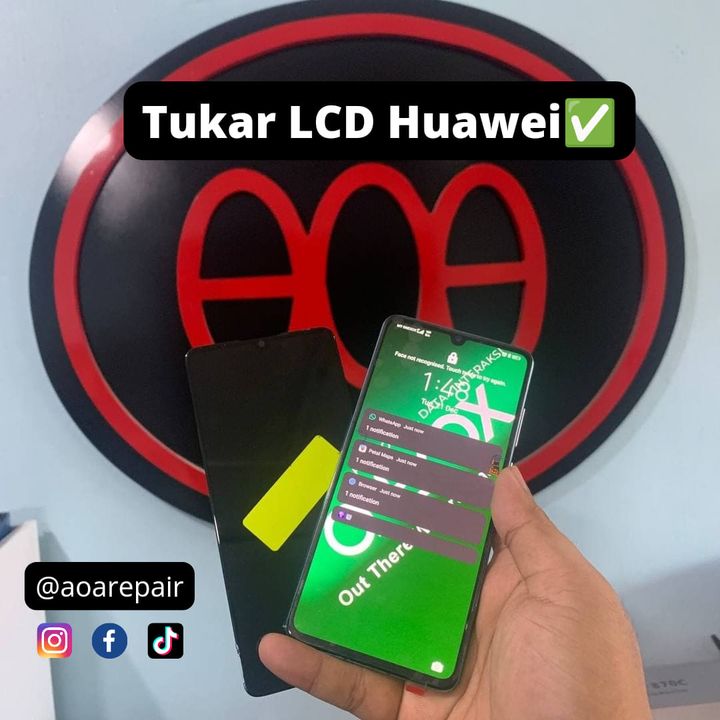 Tukar Lcd Huawei✅ 