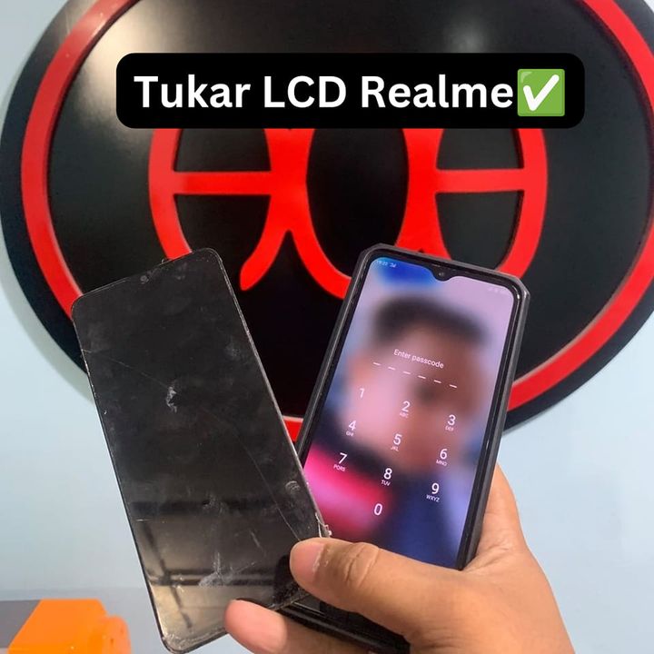 Selesai Tukar Realme Lcd Untuk Customer