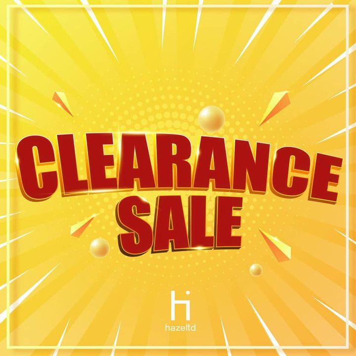 Clearance Sale Valid 13 11 15 11 Stok 