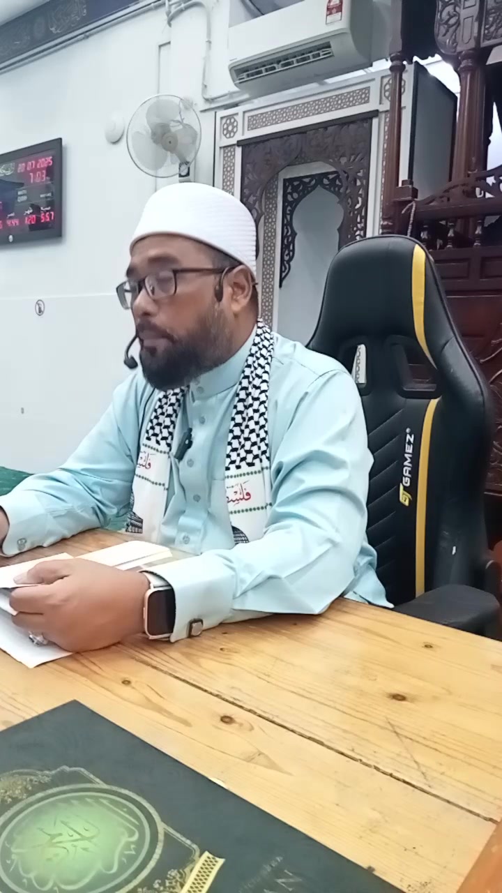 20 7 2025 Ahad Kuliah Subuh Ust Faisol 