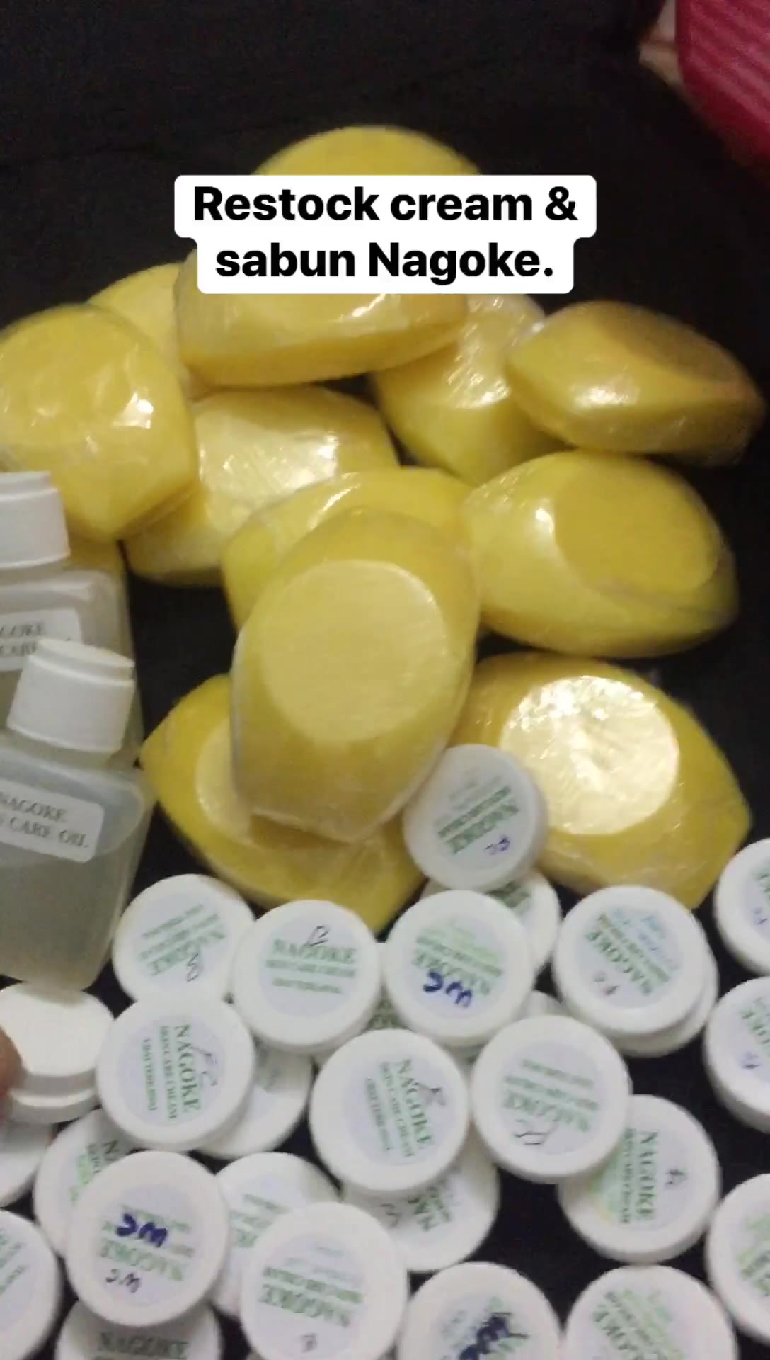 Alhamdulillah ..  Aisha Dah Restock Sabun Dan 
