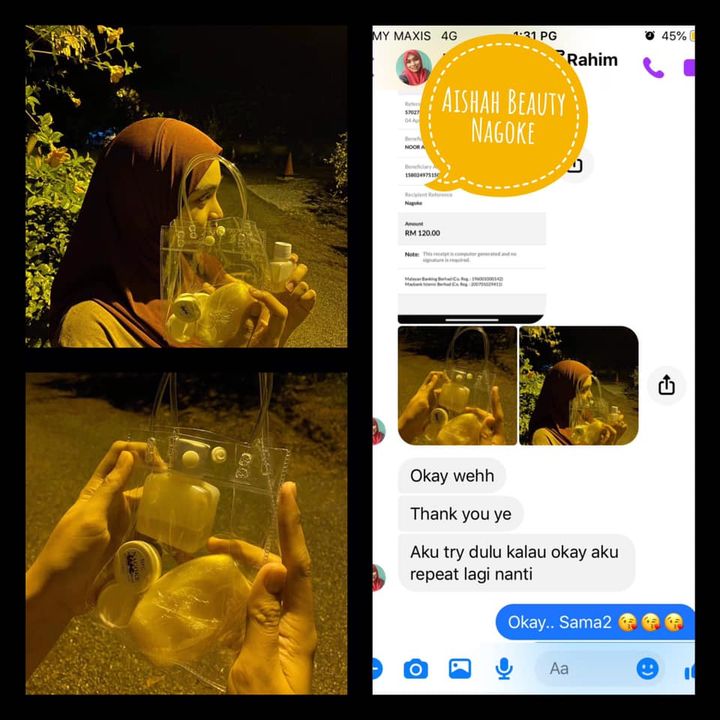 Alhamdulillah , Cust Grab Set Jerawat, 