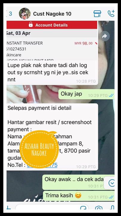 Thank You Uollss Cepat Grab Set Nagoke .. 