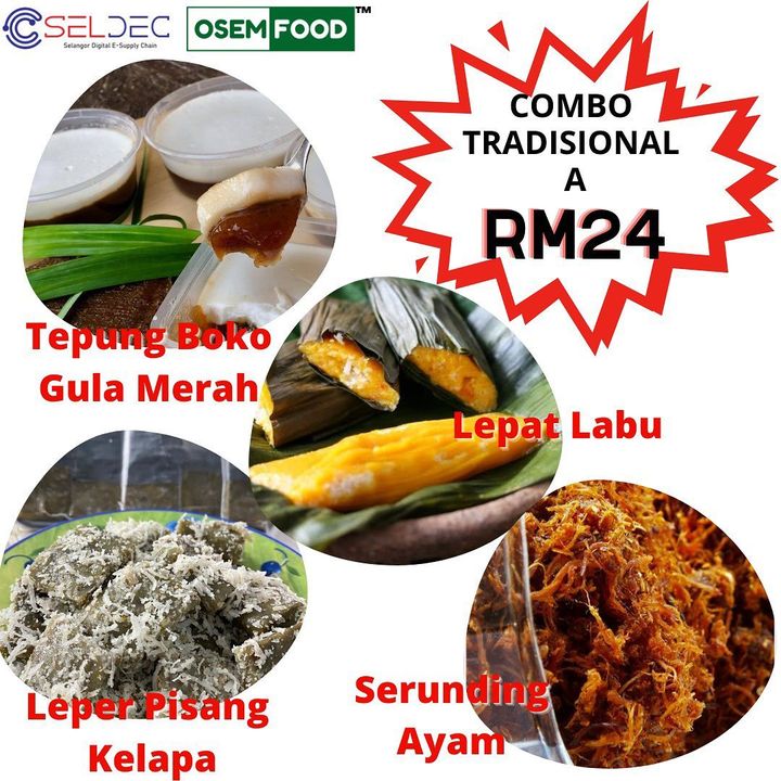 Combo Tradisional Disebabkan Order Kueh Membuak Buak Di 