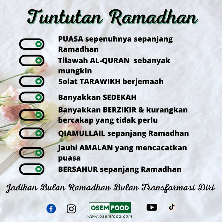 Salam Ramadhan Ke-11 Dan Salam Jumaat ☘️ 